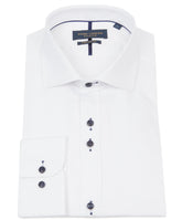 Long Sleeve Stitch Detail Classic Shirt