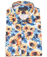 Long Sleeve Layered Flower Print