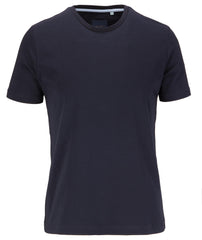 Short Sleeve Cotton Lycra Stretch Crew Neck T-shirt
