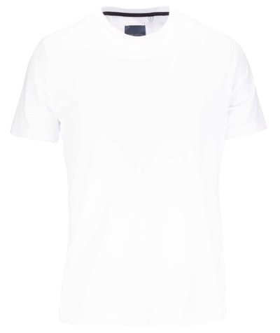 Short Sleeve Cotton Lycra Stretch Crew Neck T-shirt