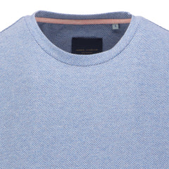 Short Sleeve Jacquard Crew Neck T-shirt