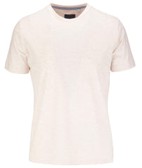 Short Sleeve Jacquard Crew Neck T-shirt