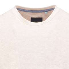 Short Sleeve Jacquard Crew Neck T-shirt