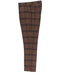 Brushed Tweed Check Trouser
