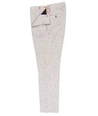 Textured Woven Triple Colour Yarn Trouser