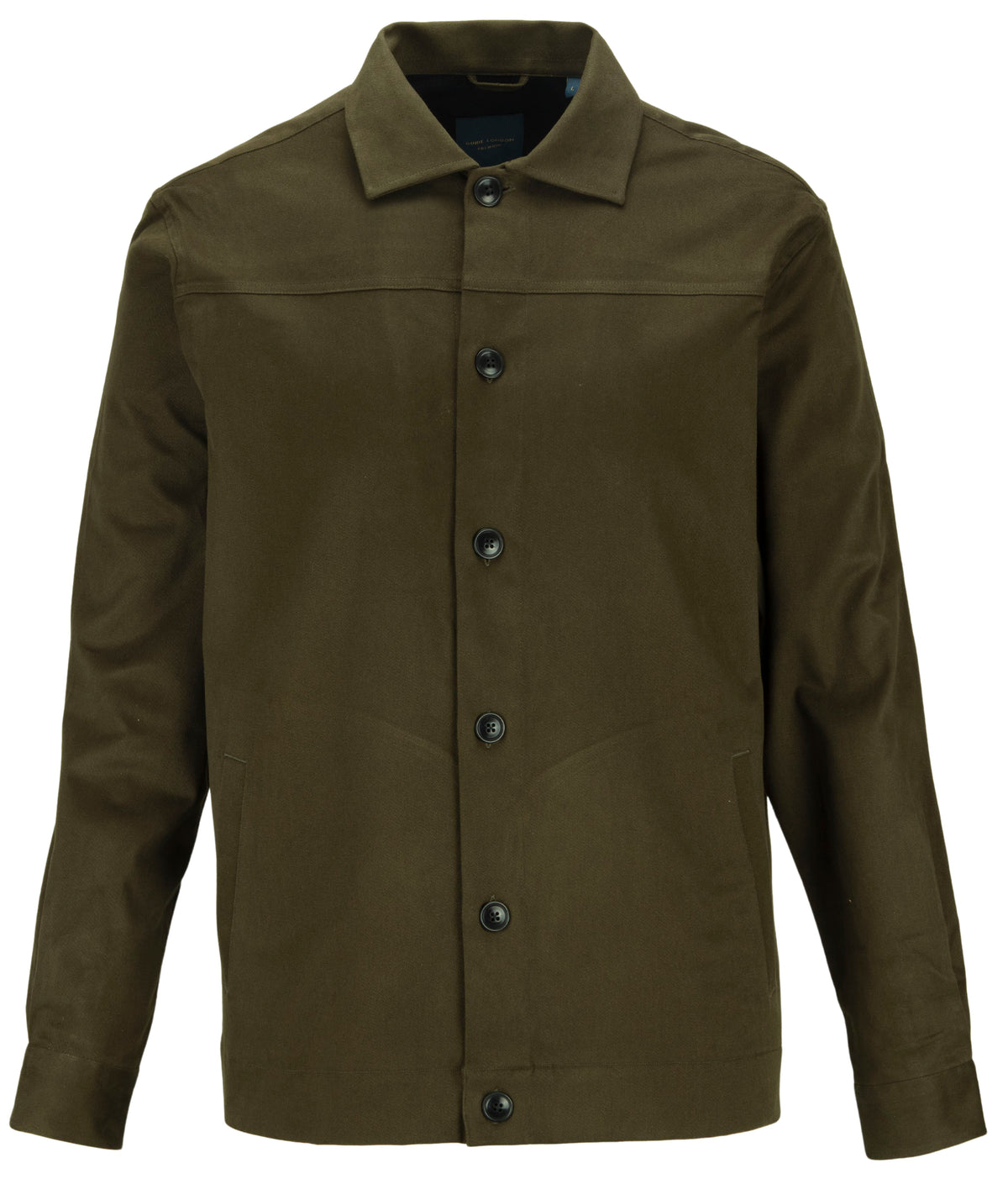 Cotton Blend Modern Overshirt