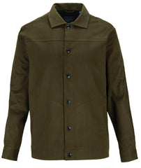 Cotton Blend Modern Overshirt