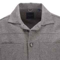 Long Sleeve Grey Overshirt