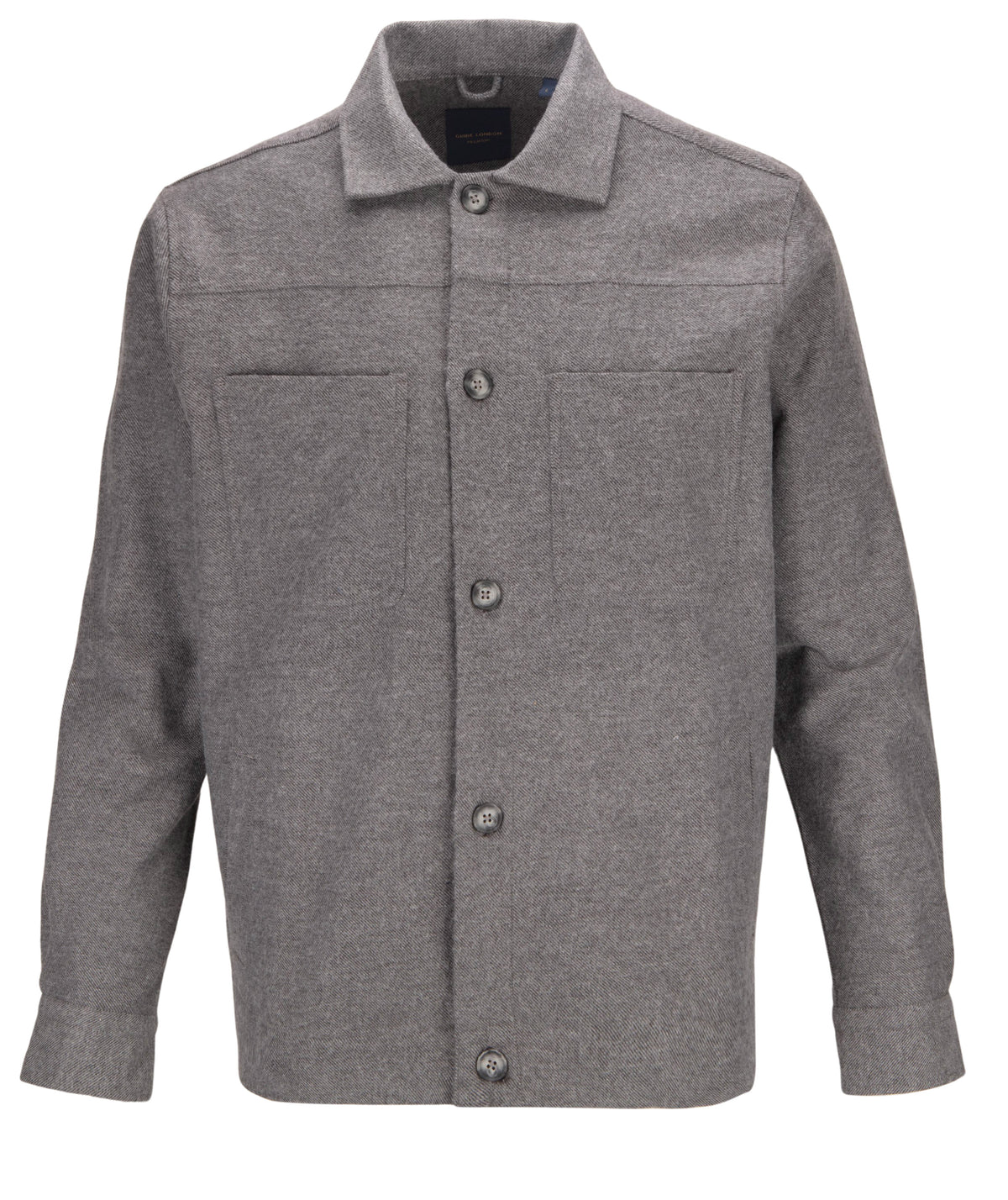 Long Sleeve Grey Overshirt