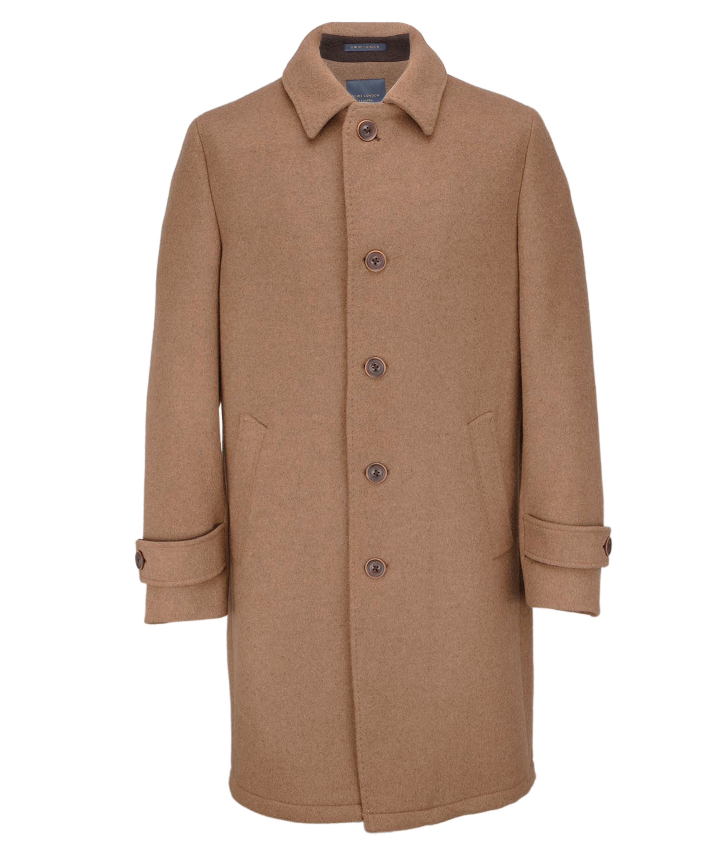 Wool Blend Overcoat