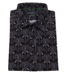 Herd of Elephants Short Sleeve Shirt