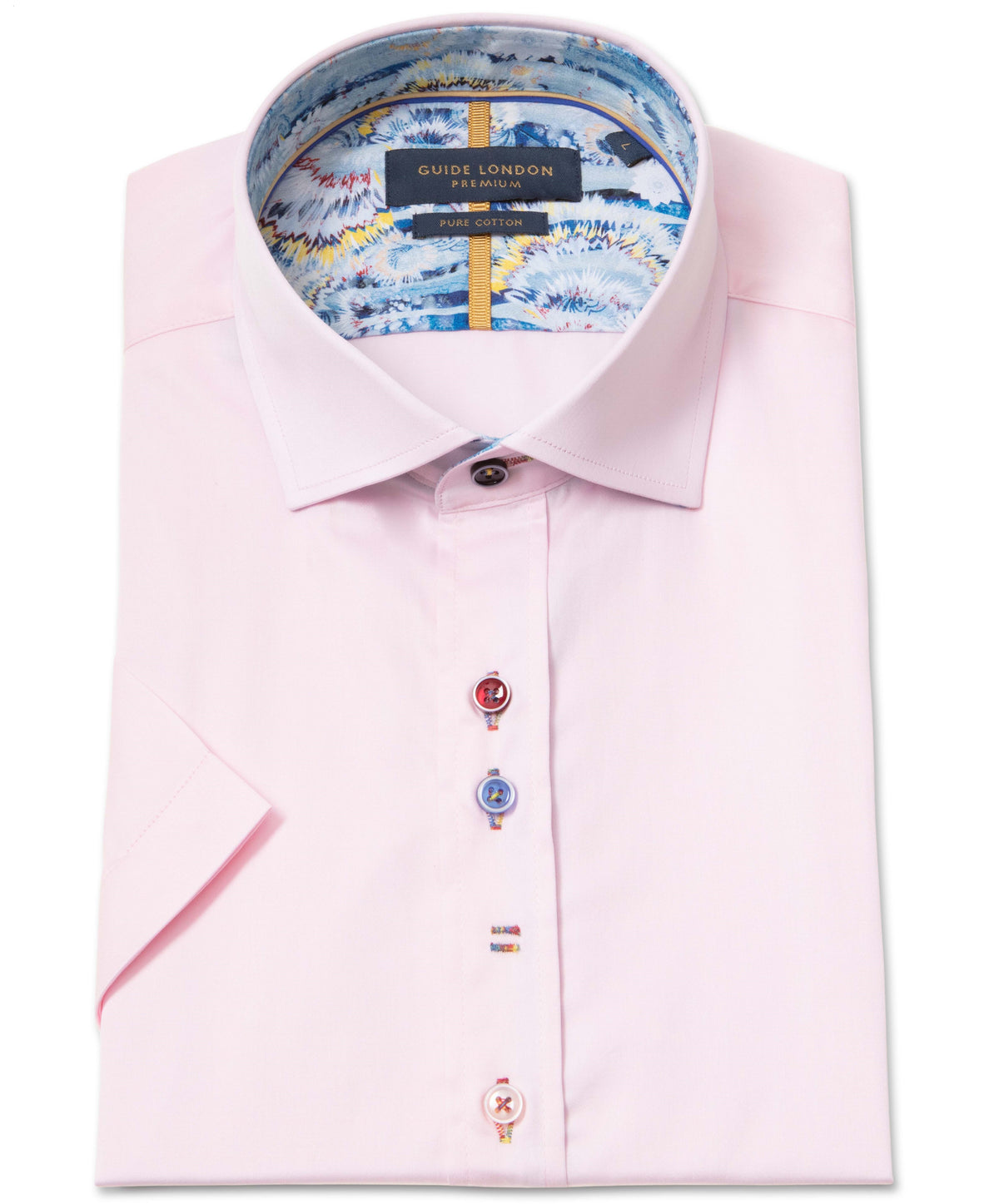Short Sleeve Multi Colour Detail Shirt