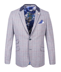 Men’s Herringbone Check Blazer