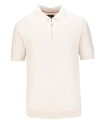 Zip Knitted Polo