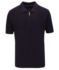 Zip Knitted Polo