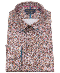 Blue Floral Men's Shirt