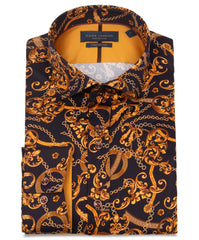 Baroque Style Cotton Shirt