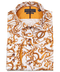 Baroque Style Cotton Shirt