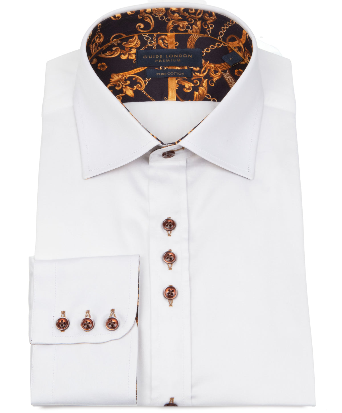 Plain But not Plain Cotton Shirt