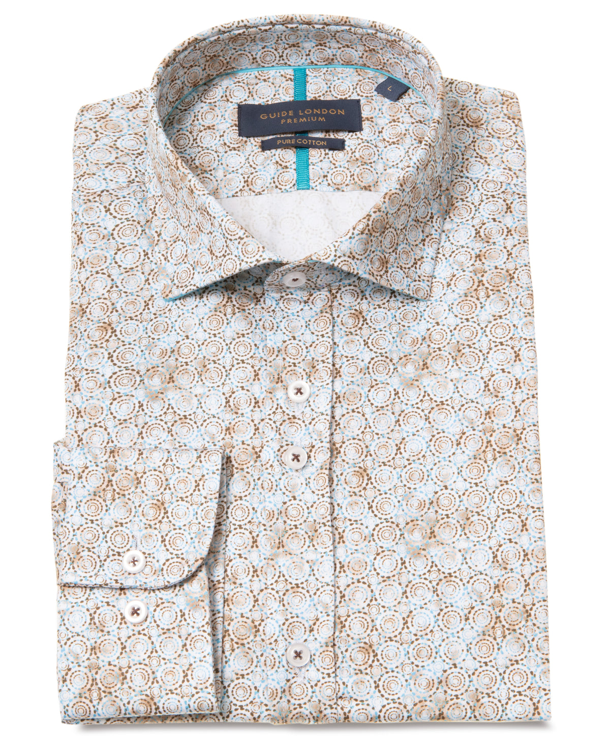 Dotted Circle Print Shirt