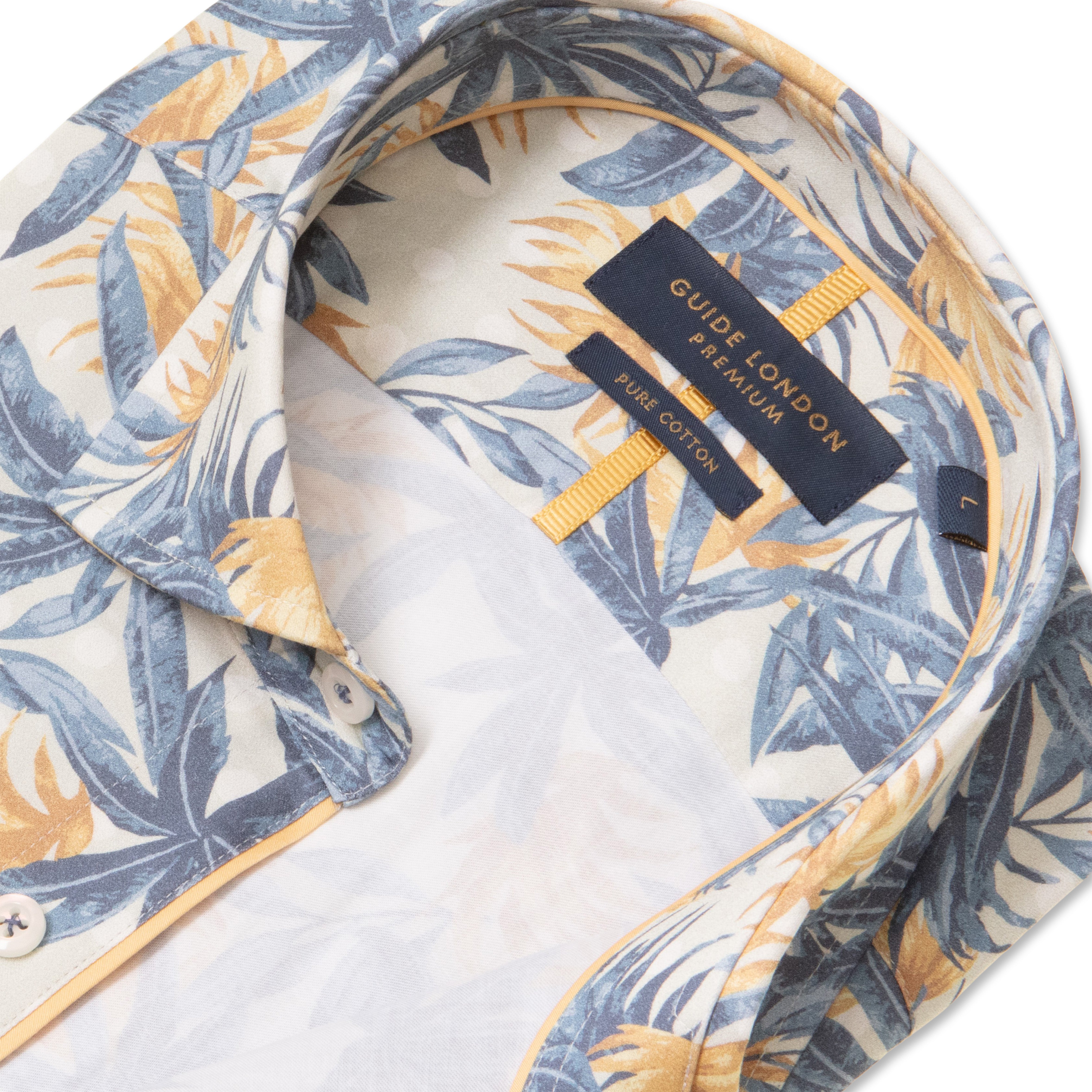 Palm Leaf Floral Shirt