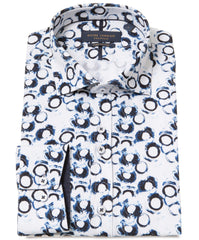 Echoed Circle Print Shirt