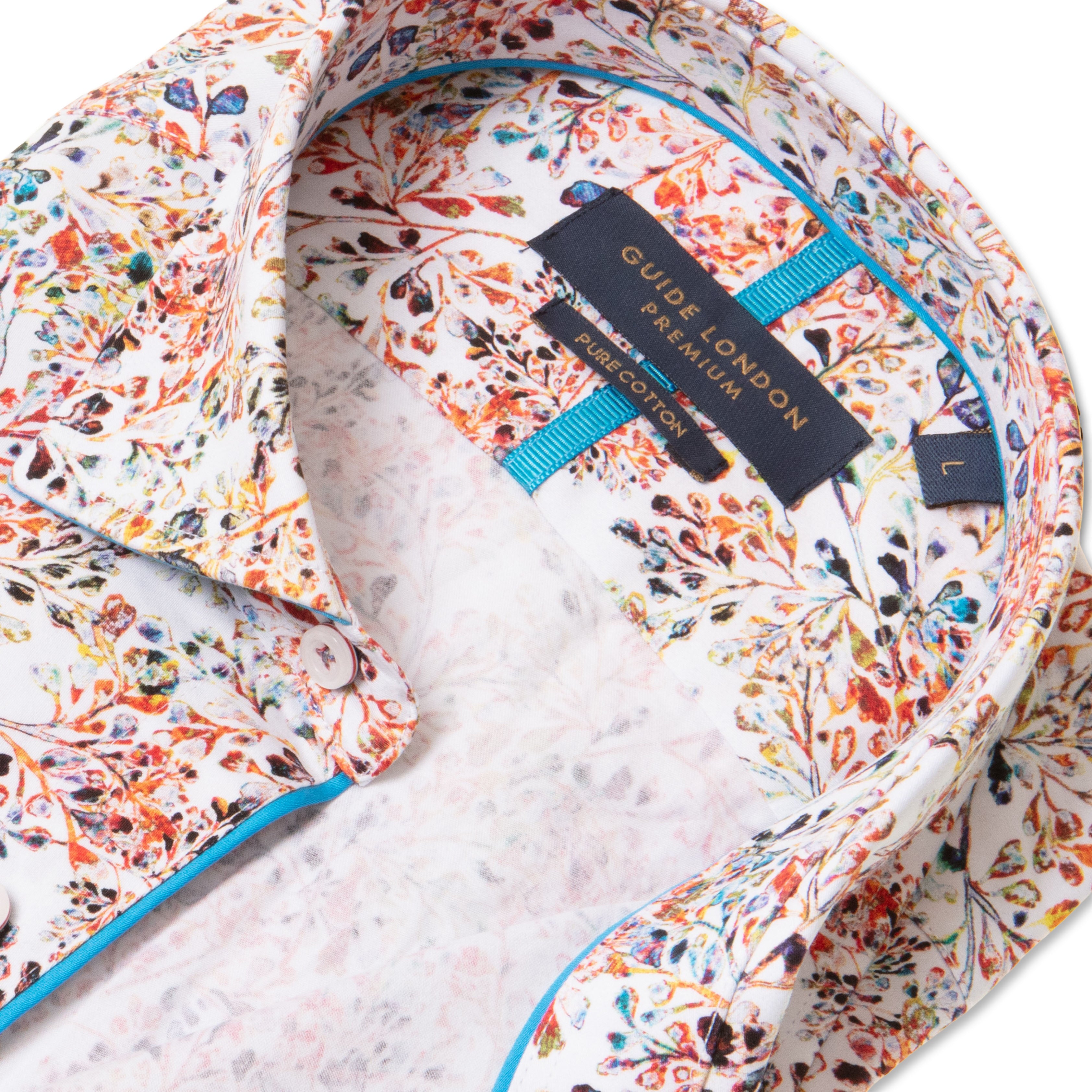 Bright Floral Detail Shirt