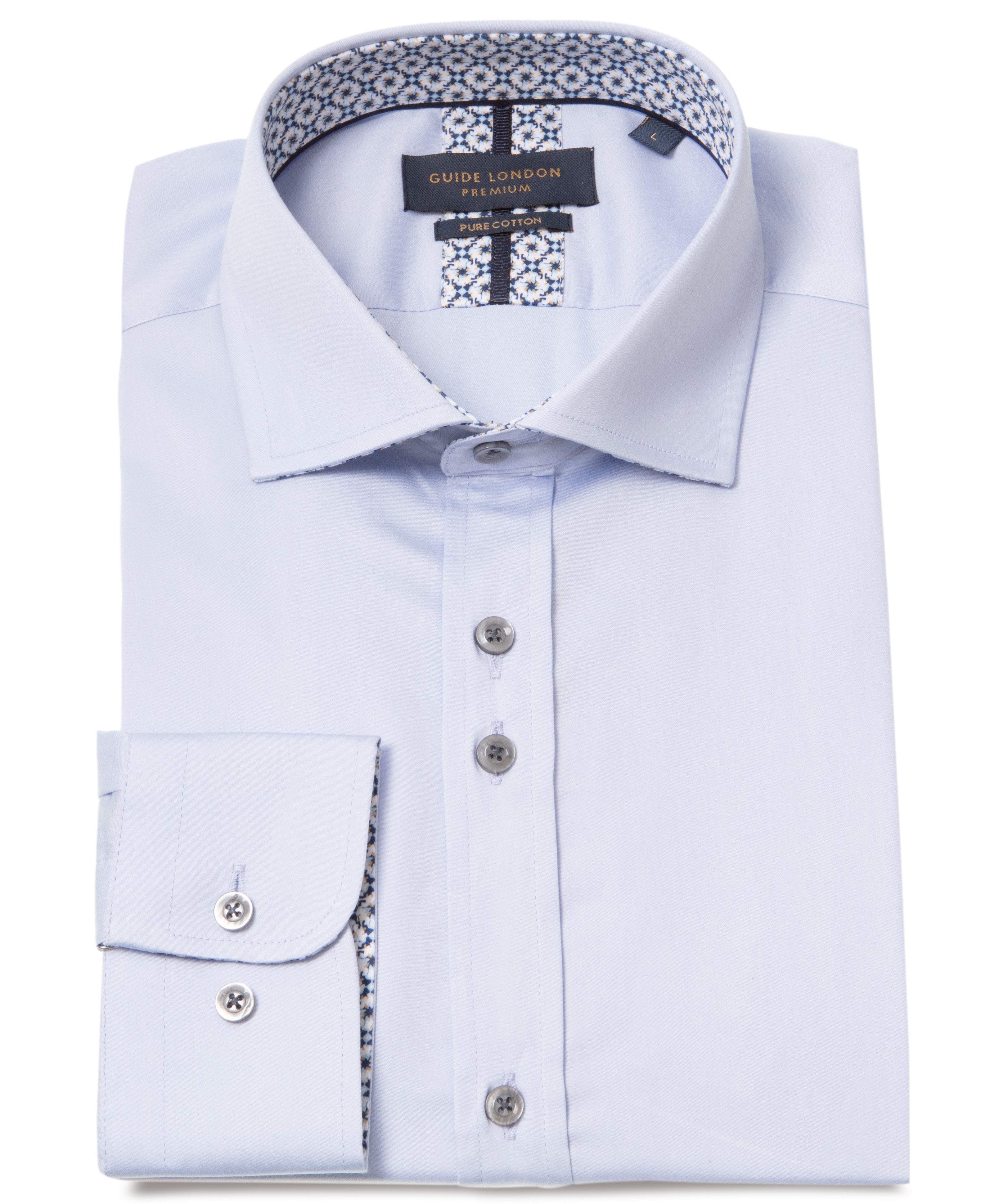 Classic Long Sleeve Detail Shirt