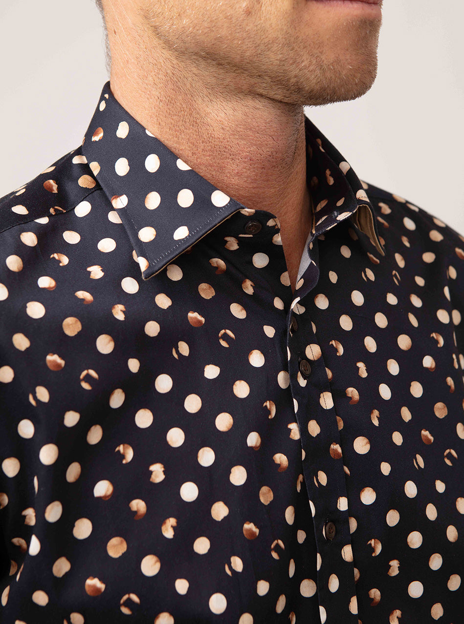 Modern Polka Dot Shirt