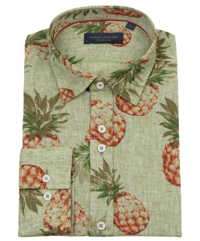 Pineapple Paradise Long Sleeve Shirt