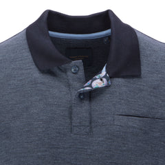 Mens Contrast Trim Polo