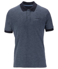 Mens Contrast Trim Polo