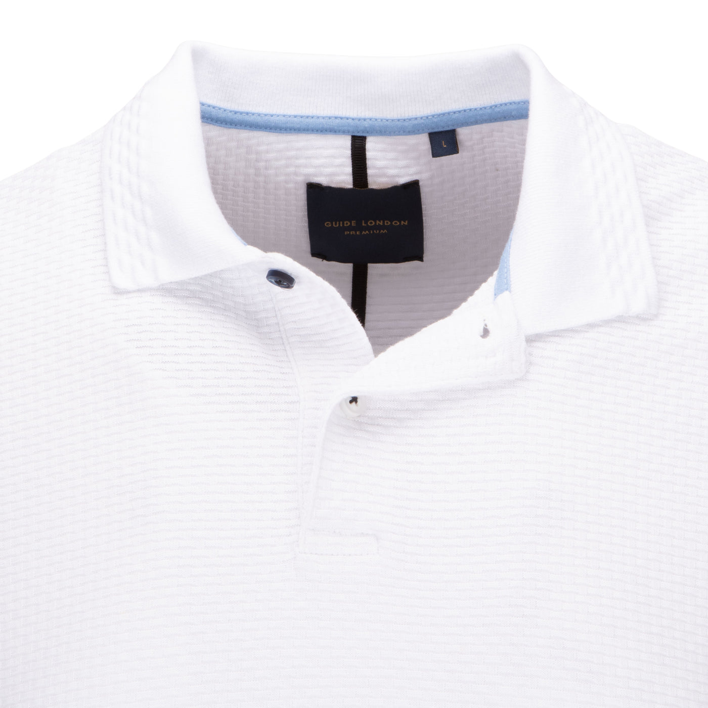 Classic Polo with Subtle Inner Collar Detail