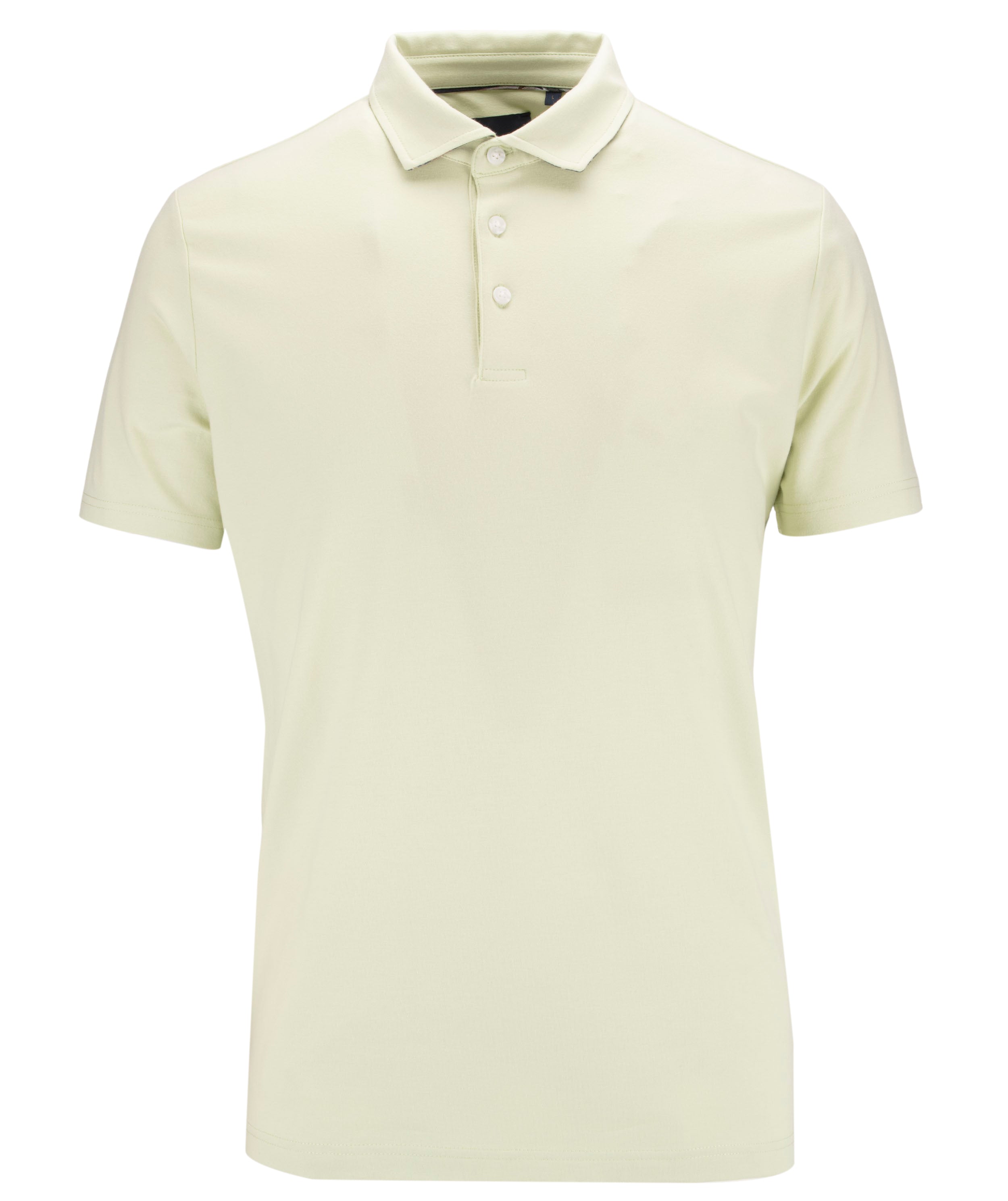 Classic Polo Shirt with Inner Collar Detail