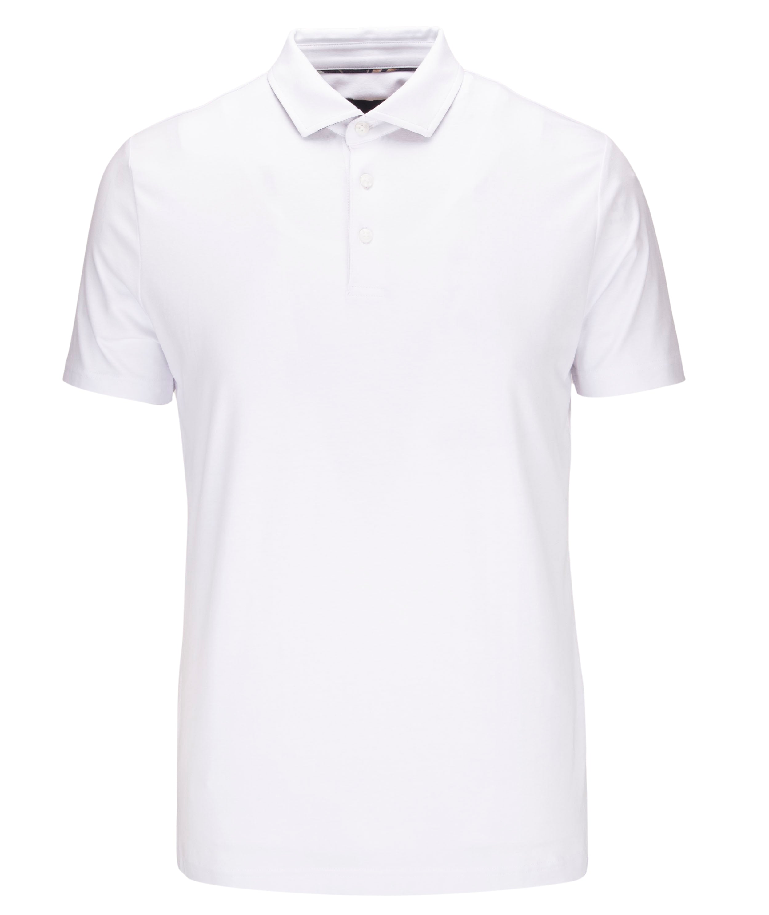 Classic Polo Shirt with Inner Collar Detail