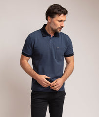 Jacquard polo