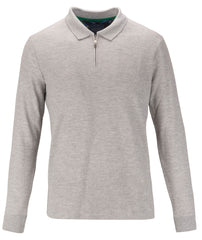 Long Sleeve Half Zip Polo