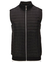 Zip Funnel Neck Quilted Gilet