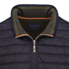 Zip Funnel Neck Quilted Gilet