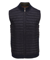 Zip Funnel Neck Quilted Gilet