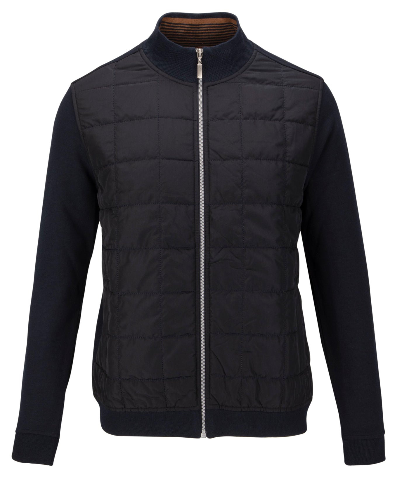 Quilted Front Hybrid Sweat