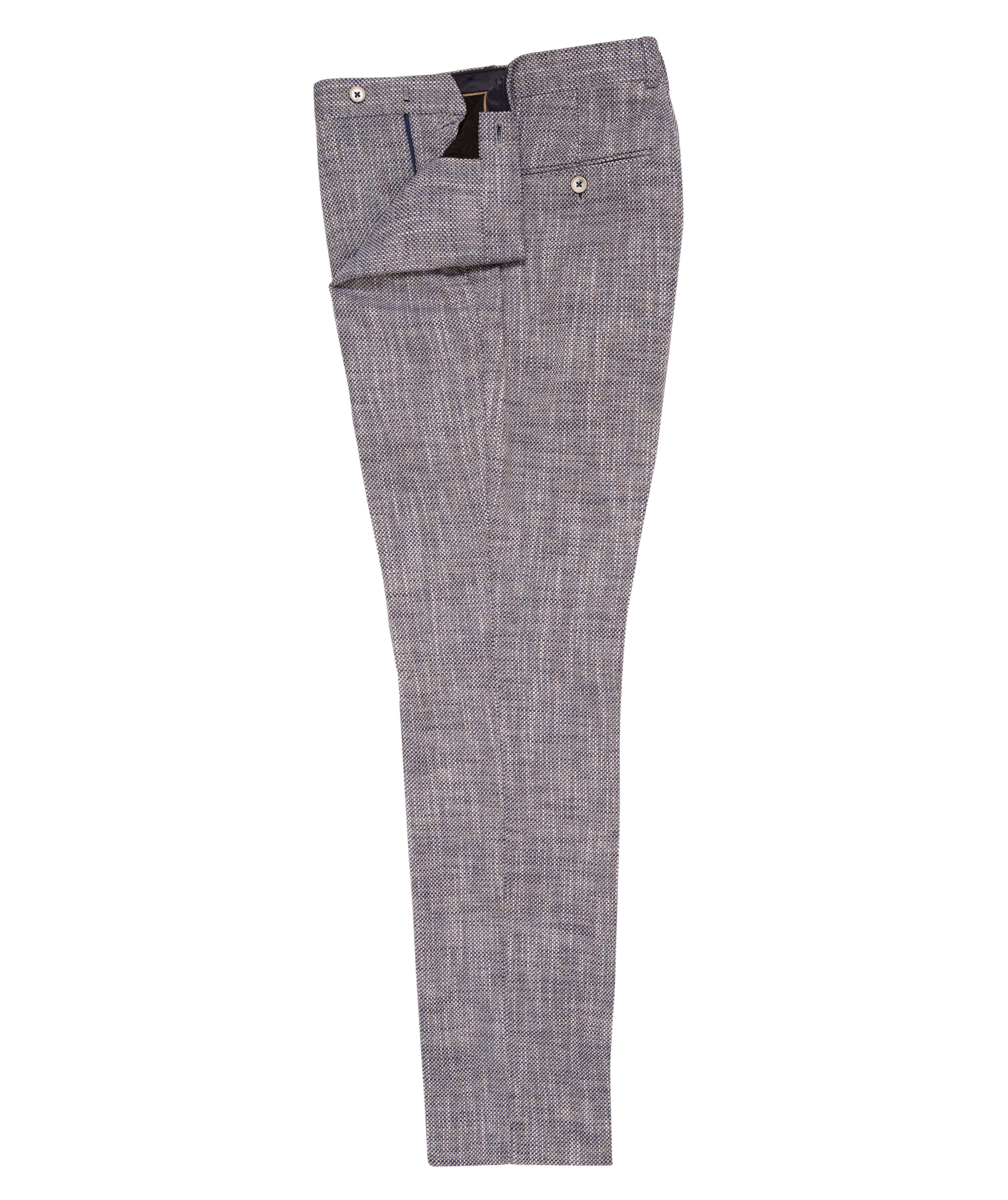 Classic Cotton Blend Trousers