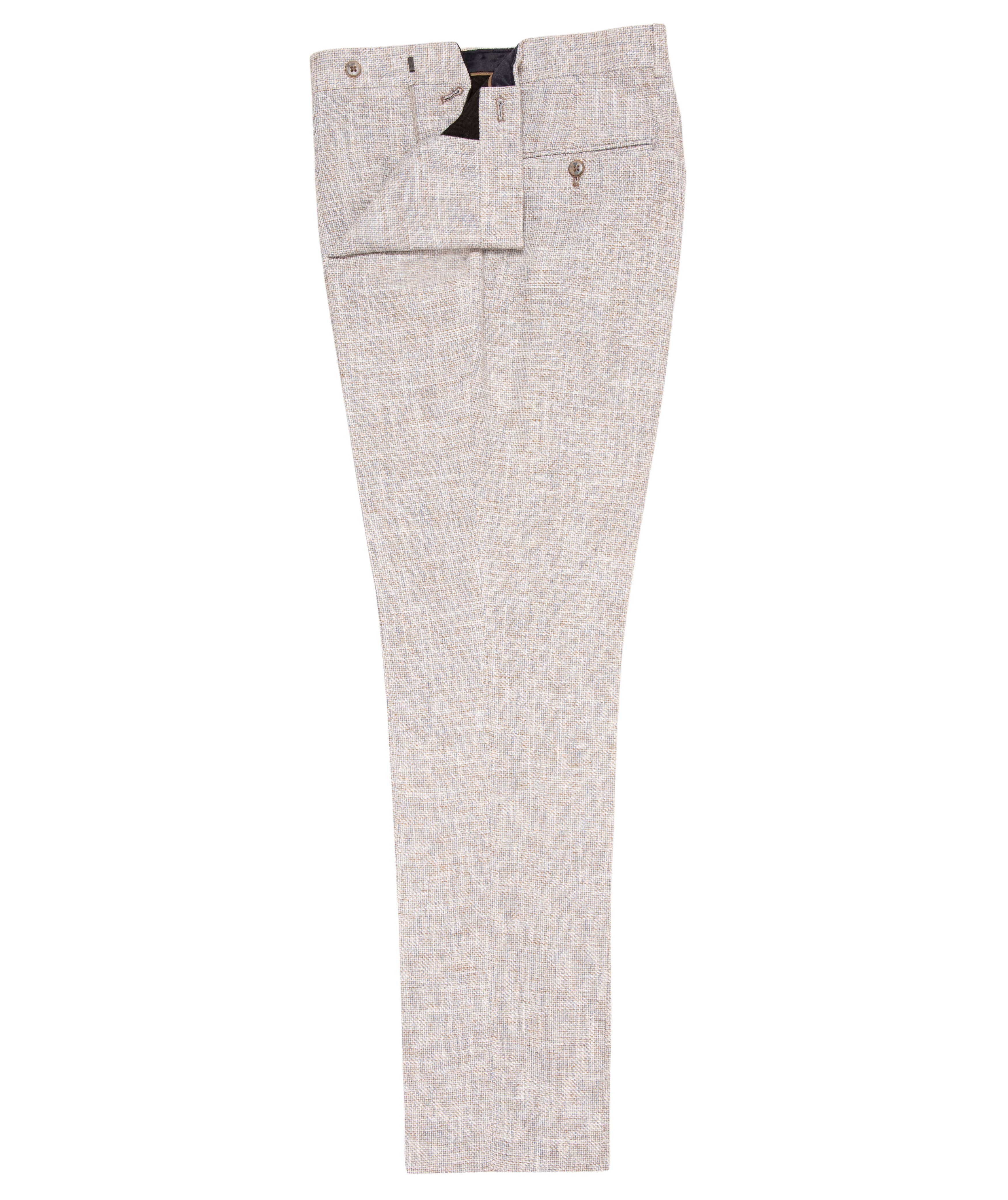 Classic Cotton Blend Trousers