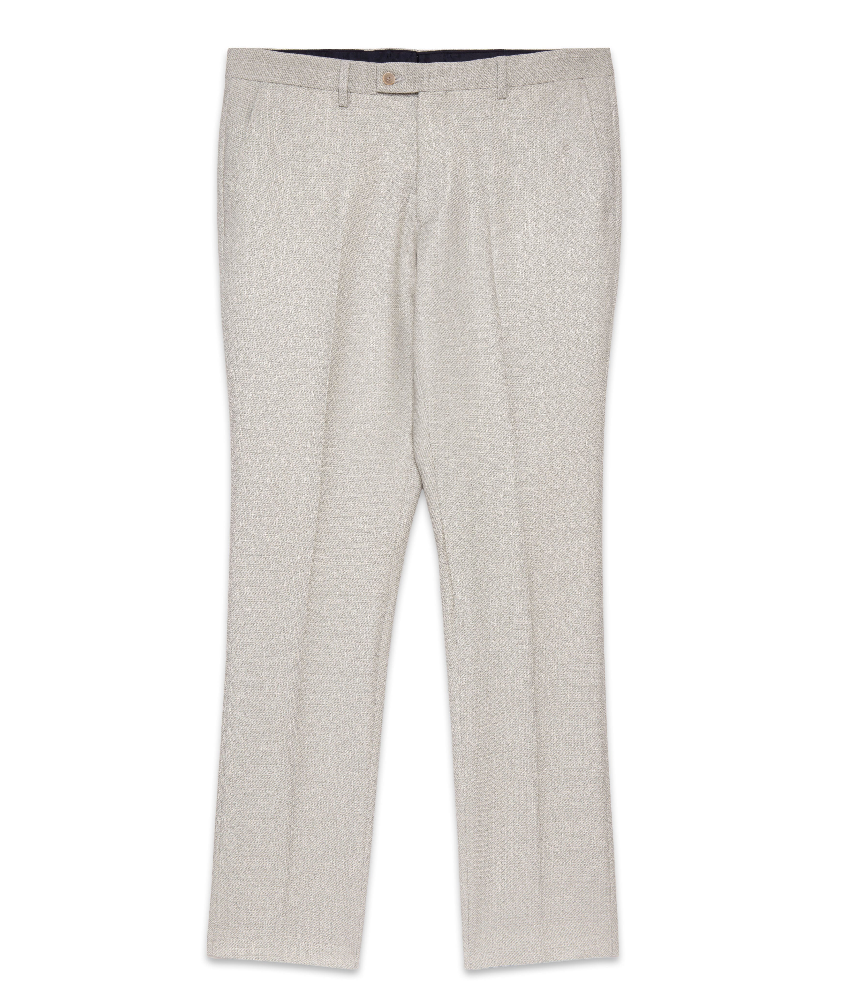 Printed Twill Trouser in Soft Green