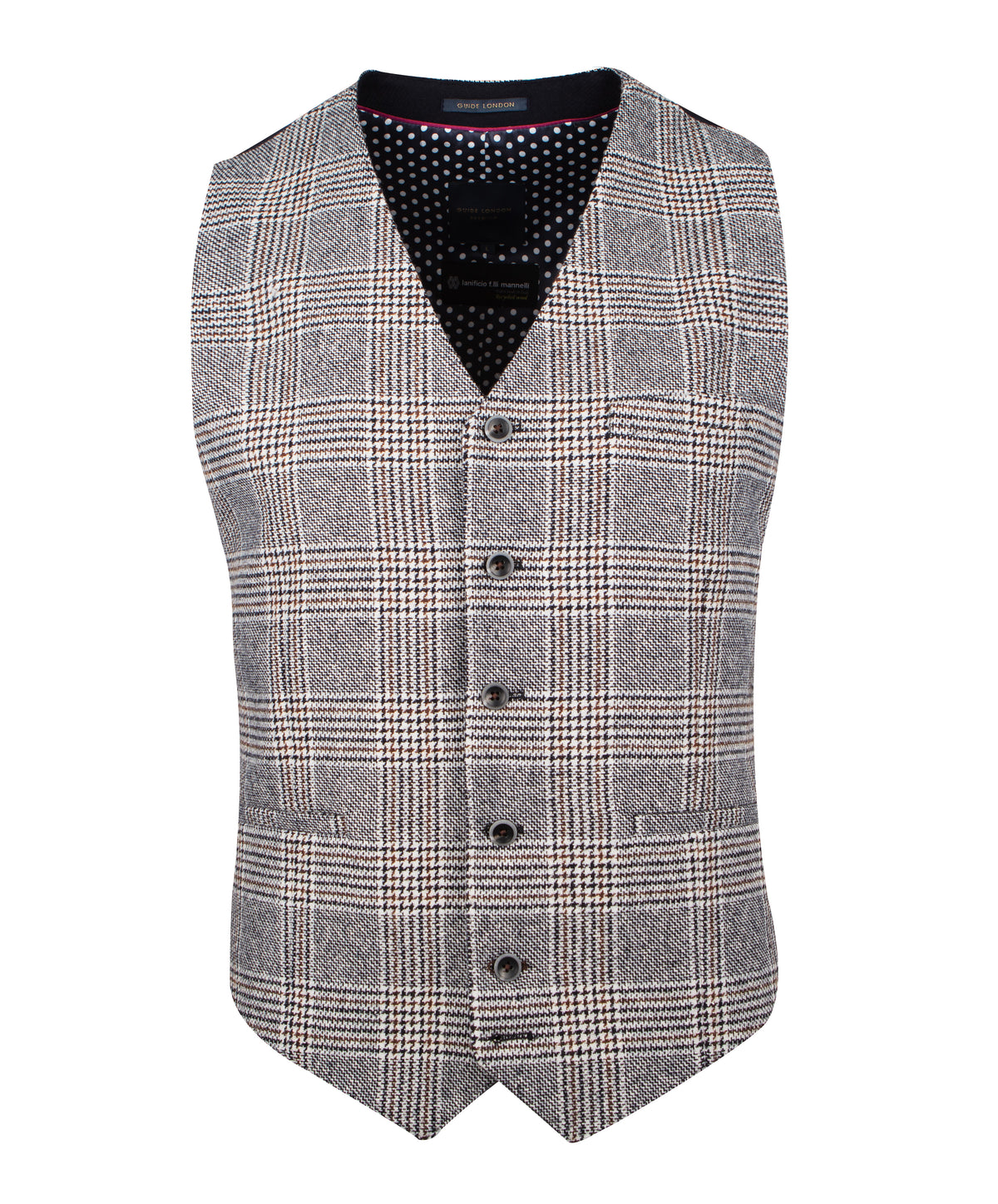 Prince of Wales Check Waistcoat