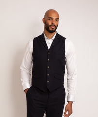 Woven Regular Fit Waistcoat