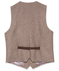 Men’s Wool Blend Herringbone Waistcoat