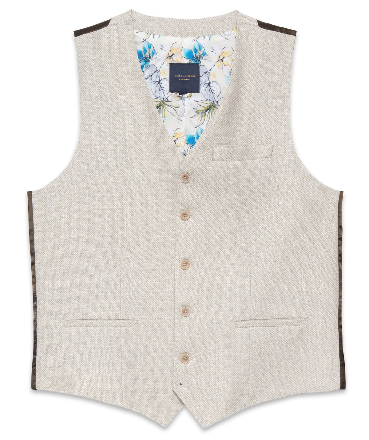 Twill Waistcoat in Soft Green