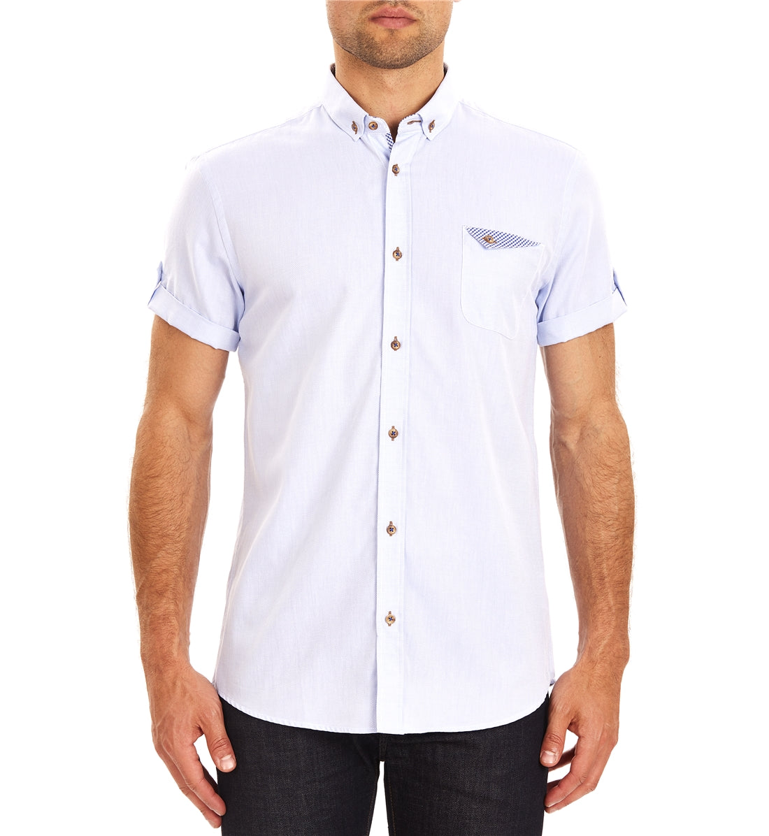 Short Sleeve Oxford Shirt