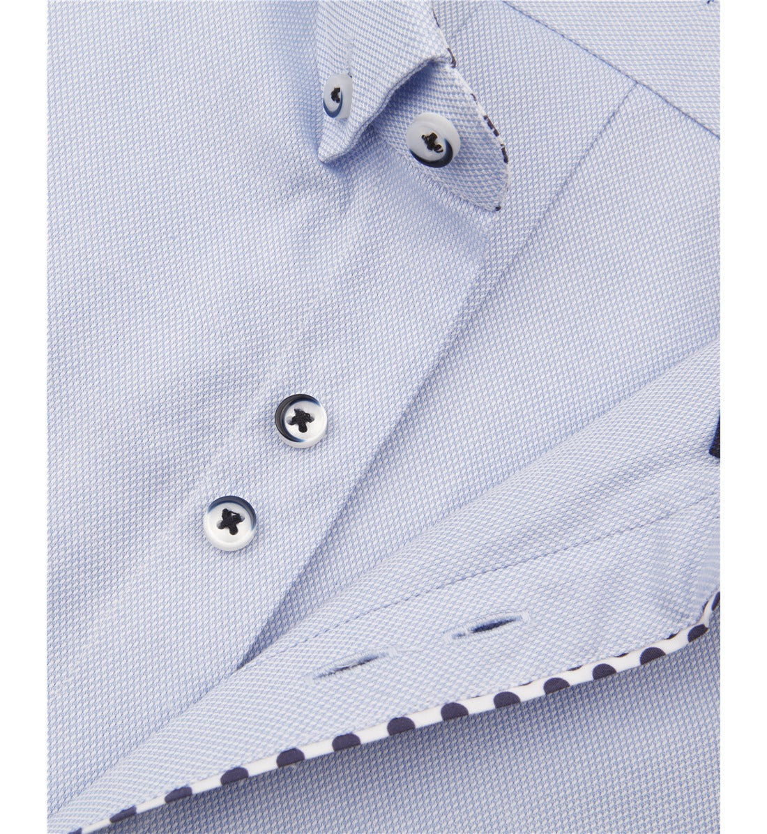 Bright polka dot print shirt